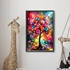 Flower Tree Full DIY 5D Round Drill Diamond Art Kits Large Size 40*60cm Diamond Dots Paintings Picture Arts Craft Diamond Crystal Rhinestones Painting Kits for Adults/Beginners Gift Idea