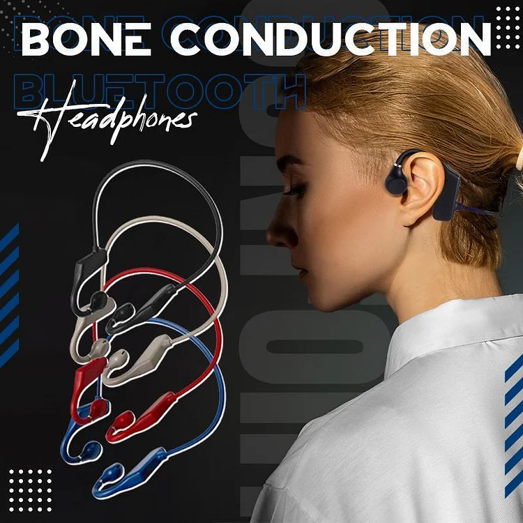 Bone Conduction Bluetooth Headphones