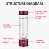Hydrogen Water Bottle Improve Water Quality Ion Water Bottle for Travel Exercise