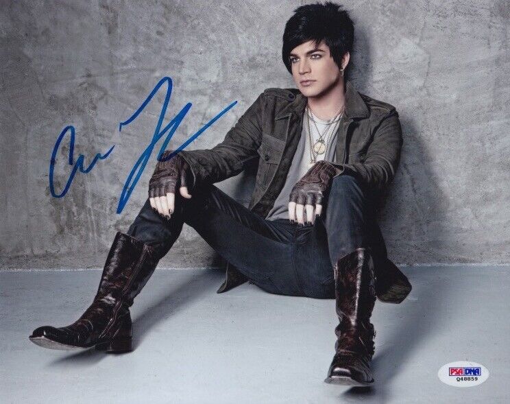 Adam Lambert signed 8x10 Photo Poster painting in-person PSA/DNA