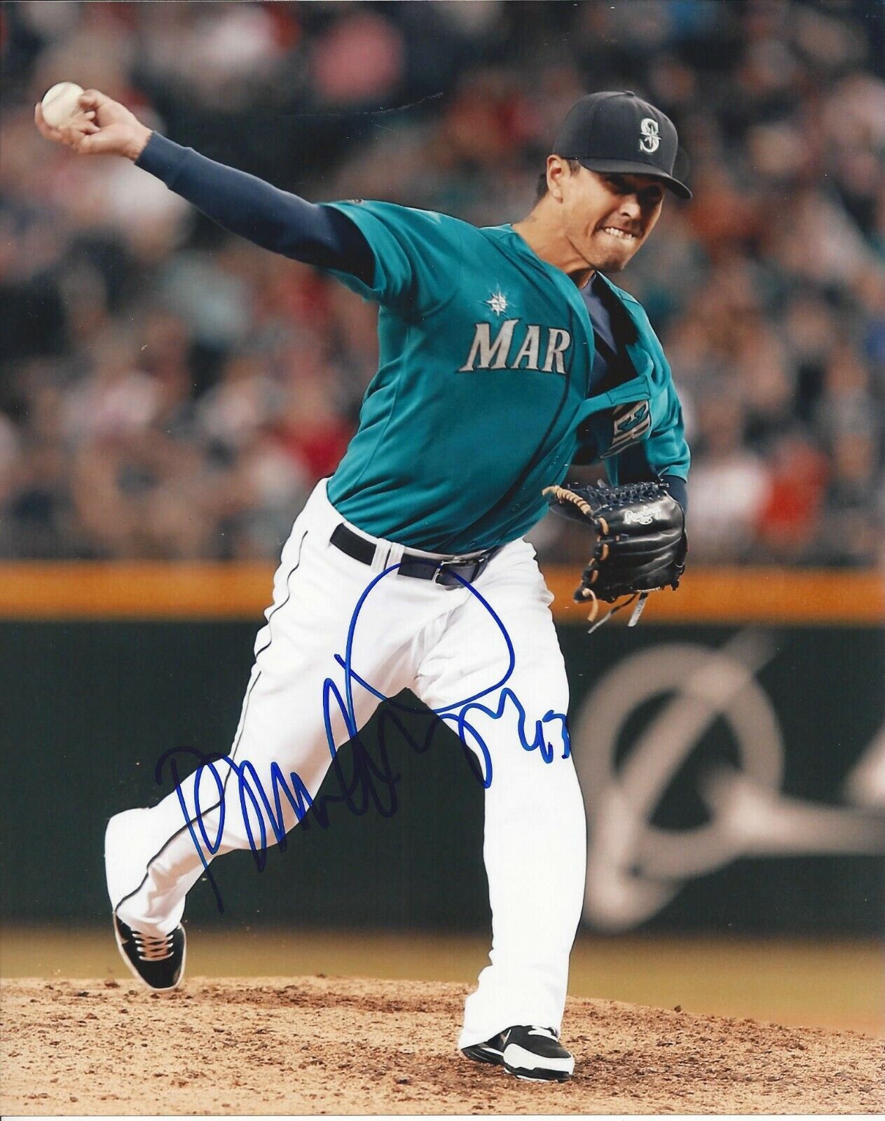 Brandon League Autographed 8x10 Seattle Mariners#S1118