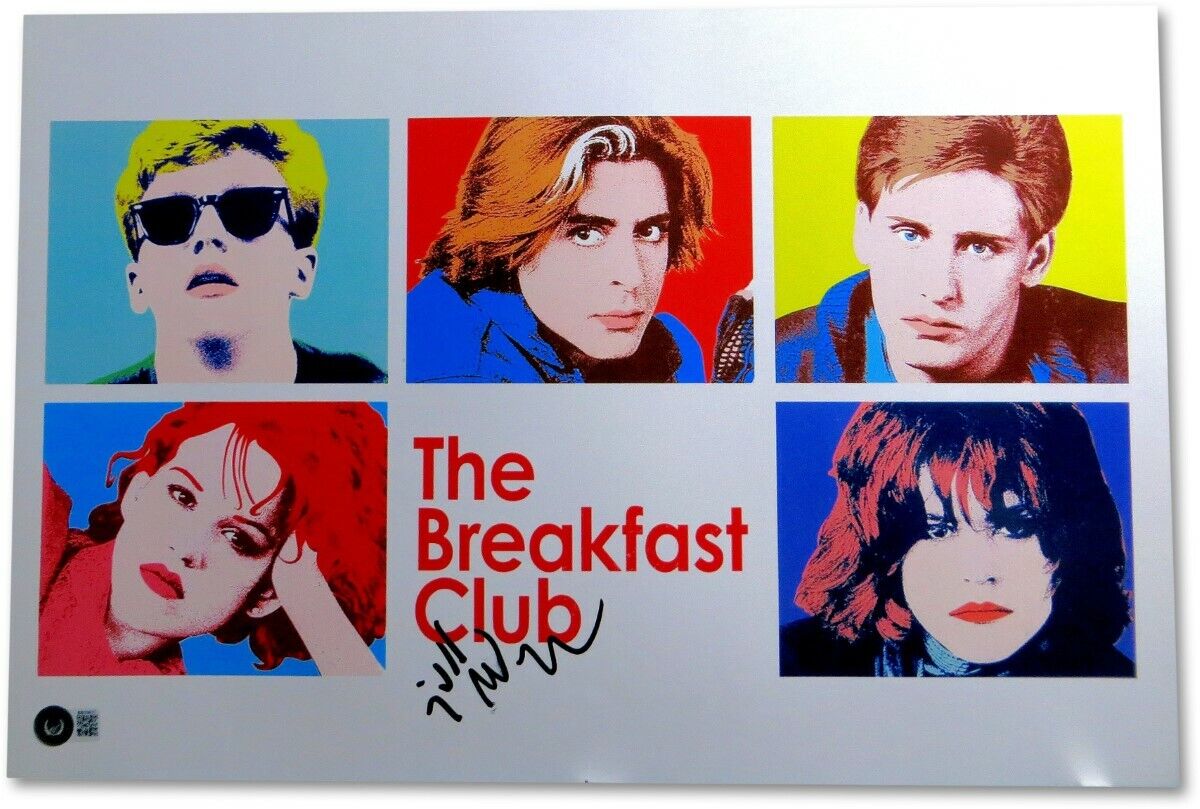 Judd Nelson Signed Autographed 12X18 Photo Poster painting The Breakfast Club BAS BB59617