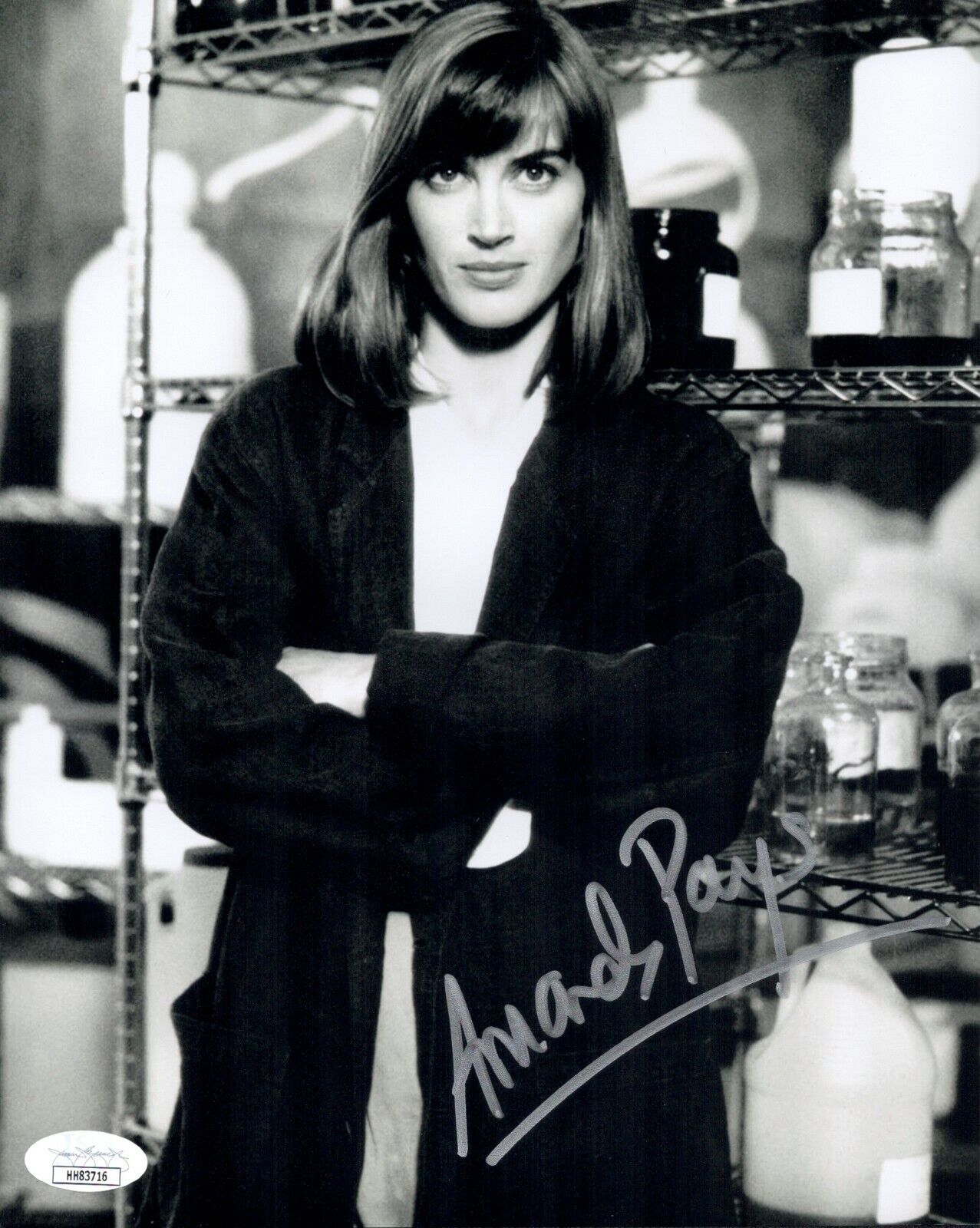 AMANDA PAYS Signed THE FLASH 8x10 Photo Poster painting IN PERSON Autograph MAX HEADROOM JSA COA