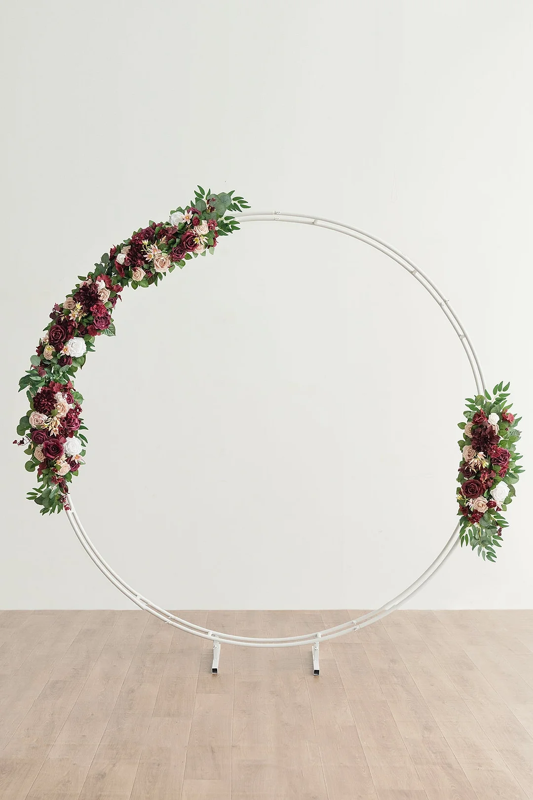 Flower Arrangements for Arch Decor in Romantic Marsala