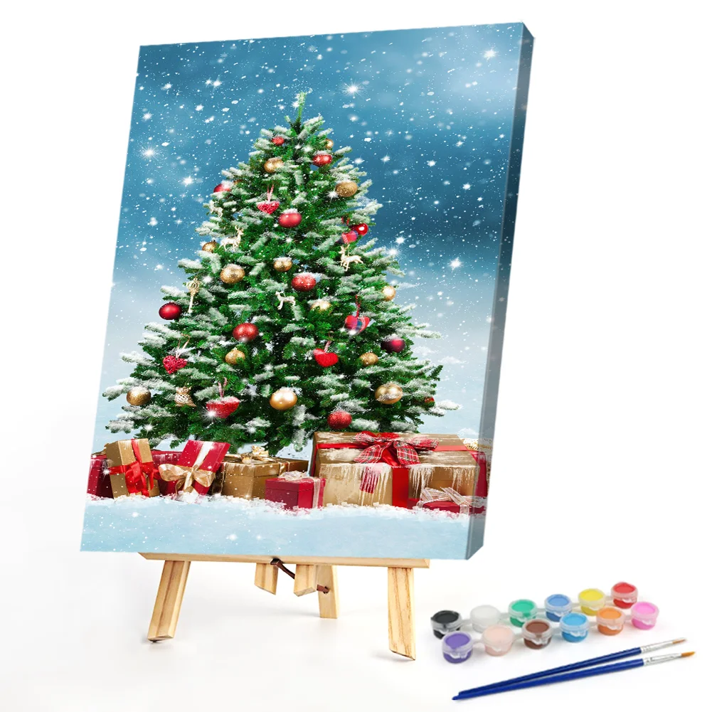 Christmas Tree - Paint By Numbers(50*40CM)