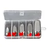 5pcs Metal Jig Spoon Spinner Fishing Lure Wobbler Bait Set Hard Bait for Fishing