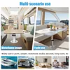[US Local Warehouse] Pneumatic Table Leg Base Detachable 3-Level Adjustable Aluminum Alloy Table Base