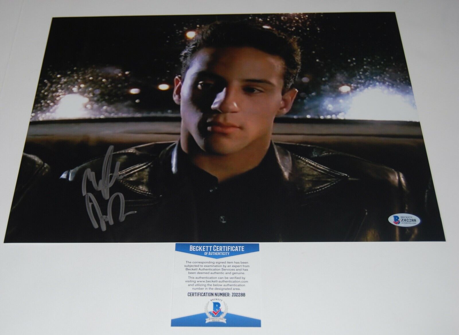 LILO BRANCATO signed (A BRONX TALE) *PROOF* Movie 11X14 Photo Poster painting BECKETT BAS #9