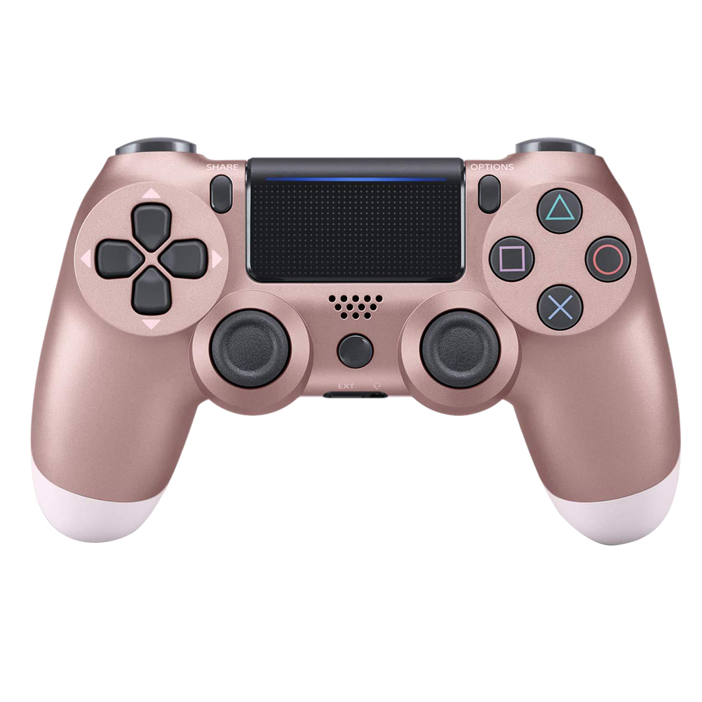 

Rechargeable Bluetooth Controller Gamepad w/Touch Plate for PS4 (Rose Gold, 501 Original