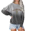 European And American Long-sleeved Round Neck 3D Printed Casual Sweater Women
