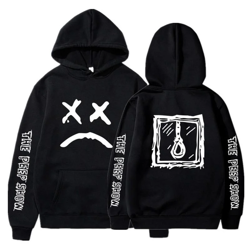 Lil Peep Hoodies Hooded Pullover Sudaderas Cry Baby Hoddie