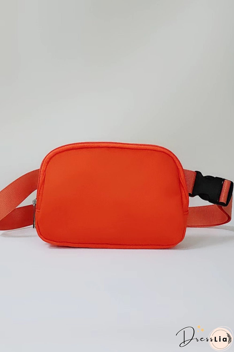 Buckle Zip Closure Fanny Pack