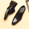 Fashion Men Suede Leather Dress Shoes For Wedding
