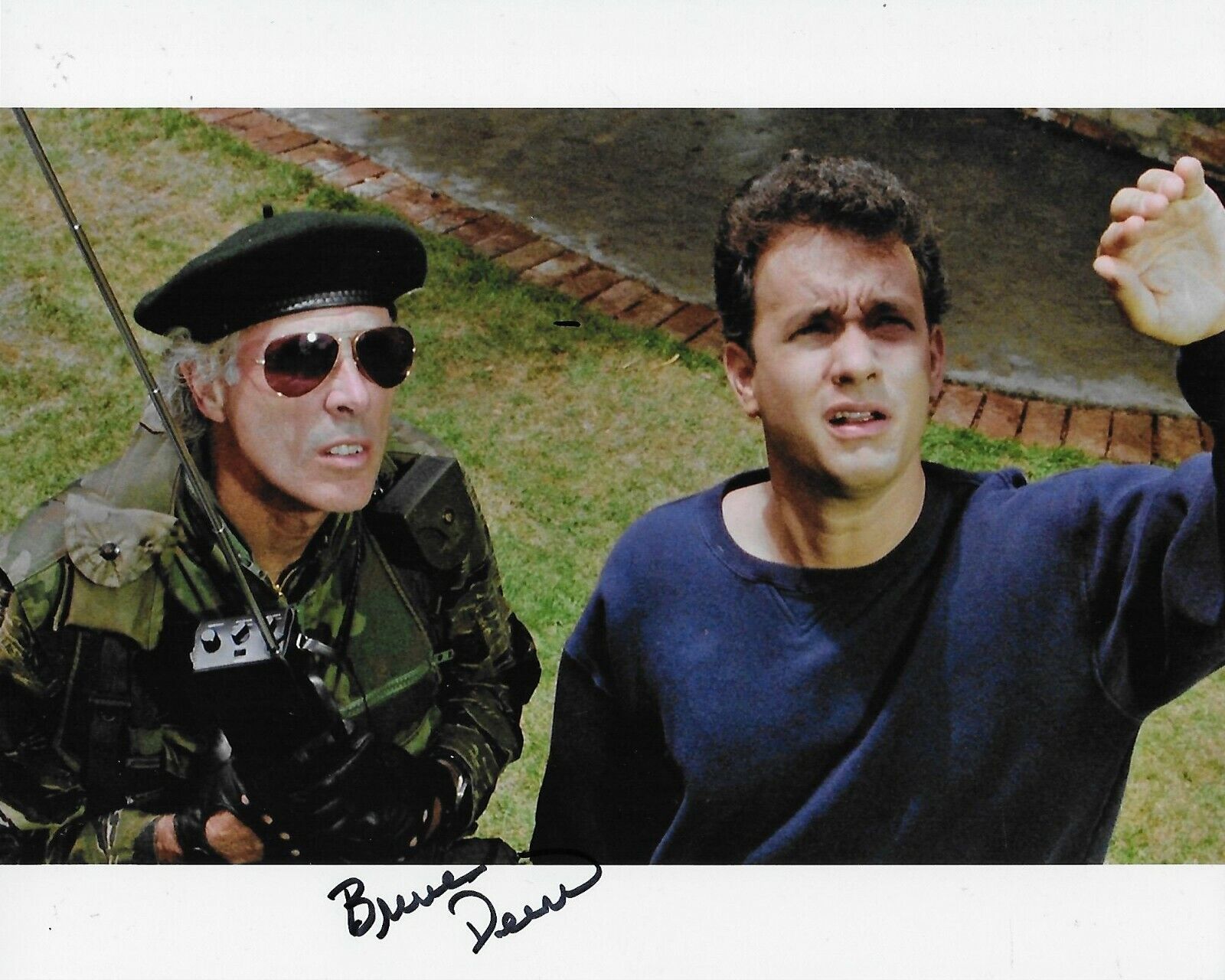 Bruce Dern The Burbs Original Autographed 8X10 Photo Poster painting #7 signed at Hollywood Show