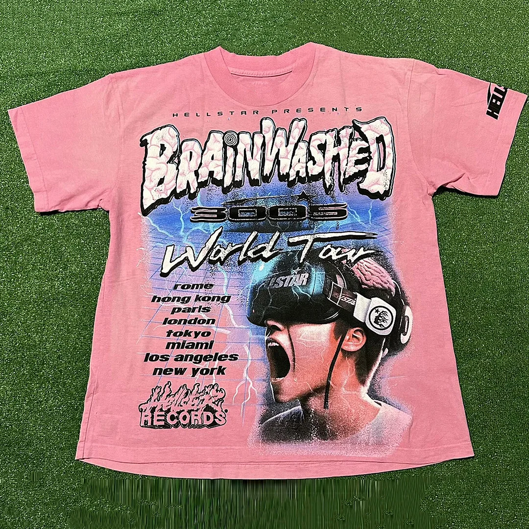 Mummy Brainwashed World Tour Cotton Short Sleeve T-Shirt