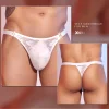 New Men's Sexy Lace Floral Pattern Spandex/Nylon Quick Dry Briefs Low-Rise Gay Panties Lightweight Breathable Elastic Strap