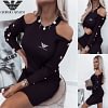 Vestido sexy da Armani com ombros nus