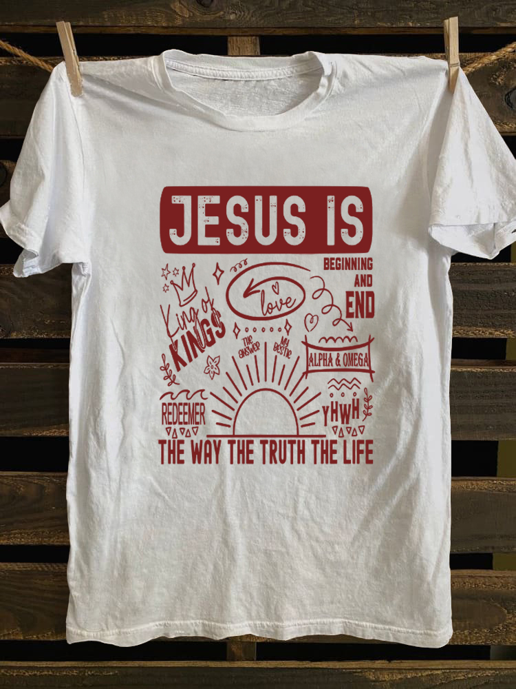 Jesus Is The Way The Truth T-shirt