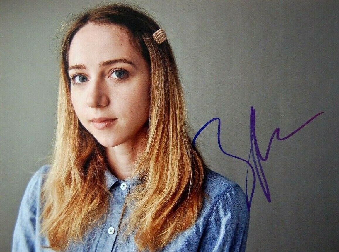 ZOE KAZAN In-Person Signed Autographed Photo Poster painting RACC COA The Big Sick Cryptozoo