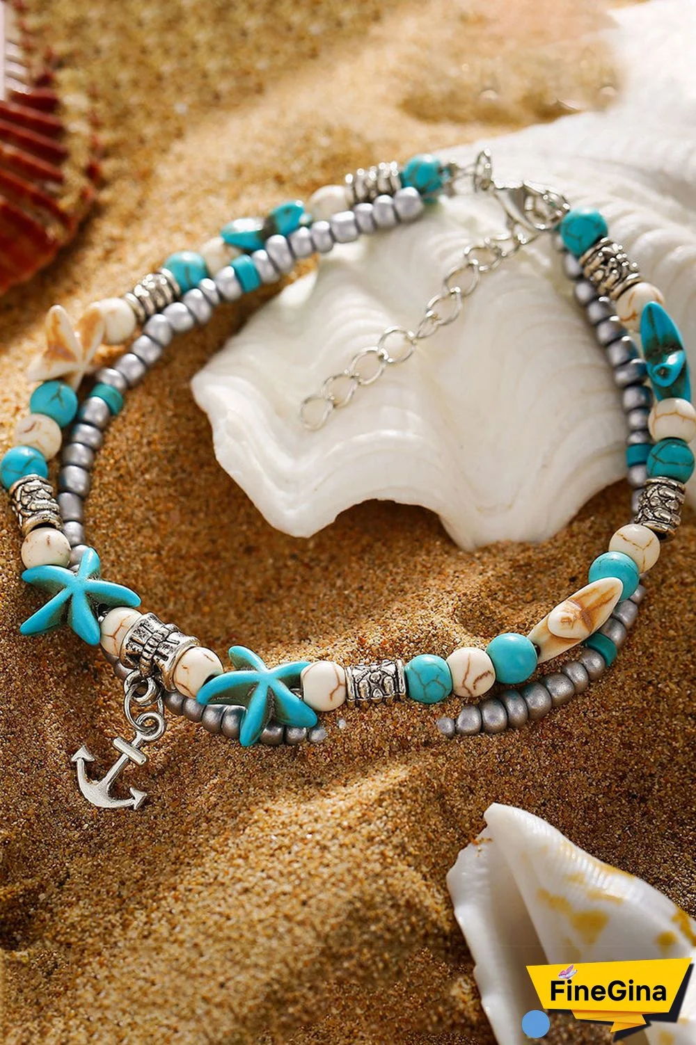 Fashion Daily Patchwork Anklet