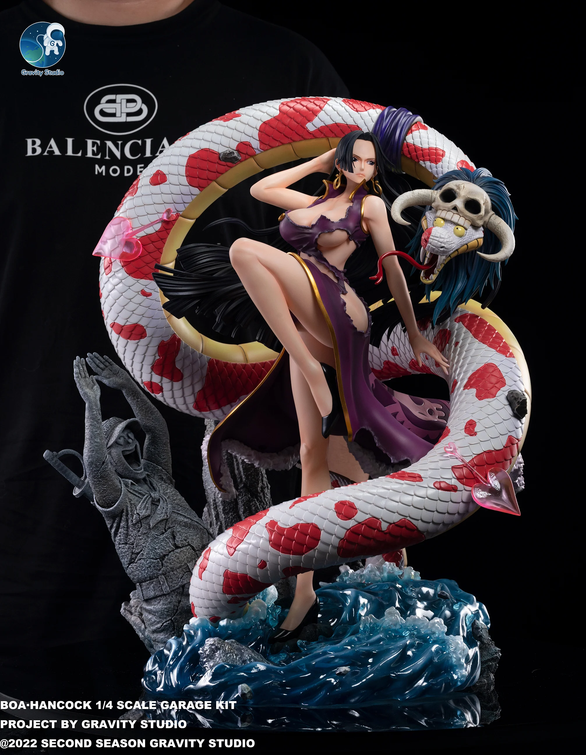 1/4 Scale Anniversary ver. Pirate Empress Boa Hancock - ONE PIECE Resin  Statue - Gravity Studios [In Stock]