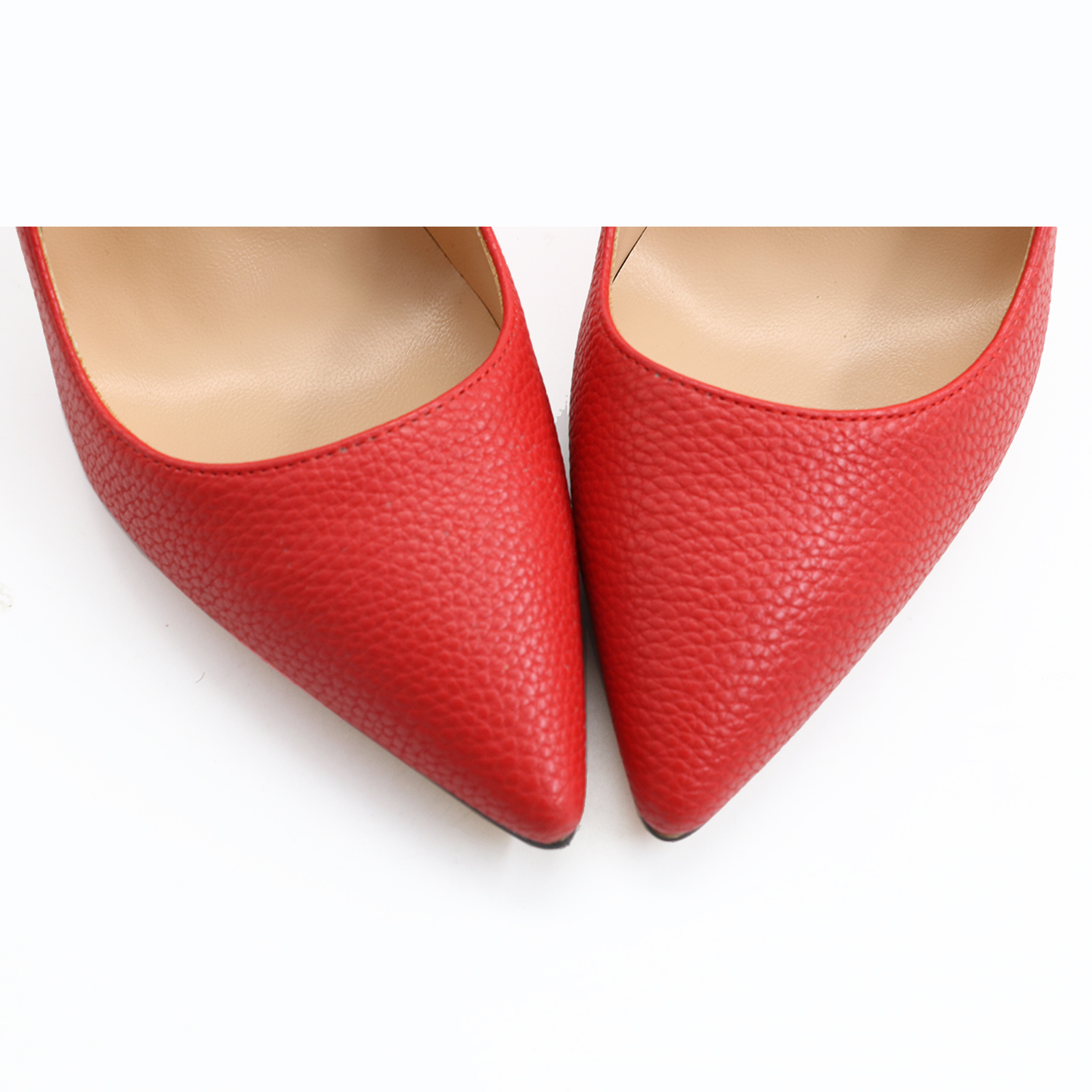 120mm Pattern Look Heels Party Red Line Pumps-vocosishoes