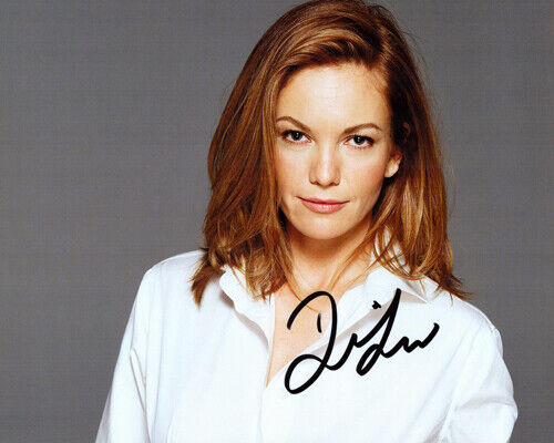 Autographed Photo Poster painting Diane Lane signed 8 x 10