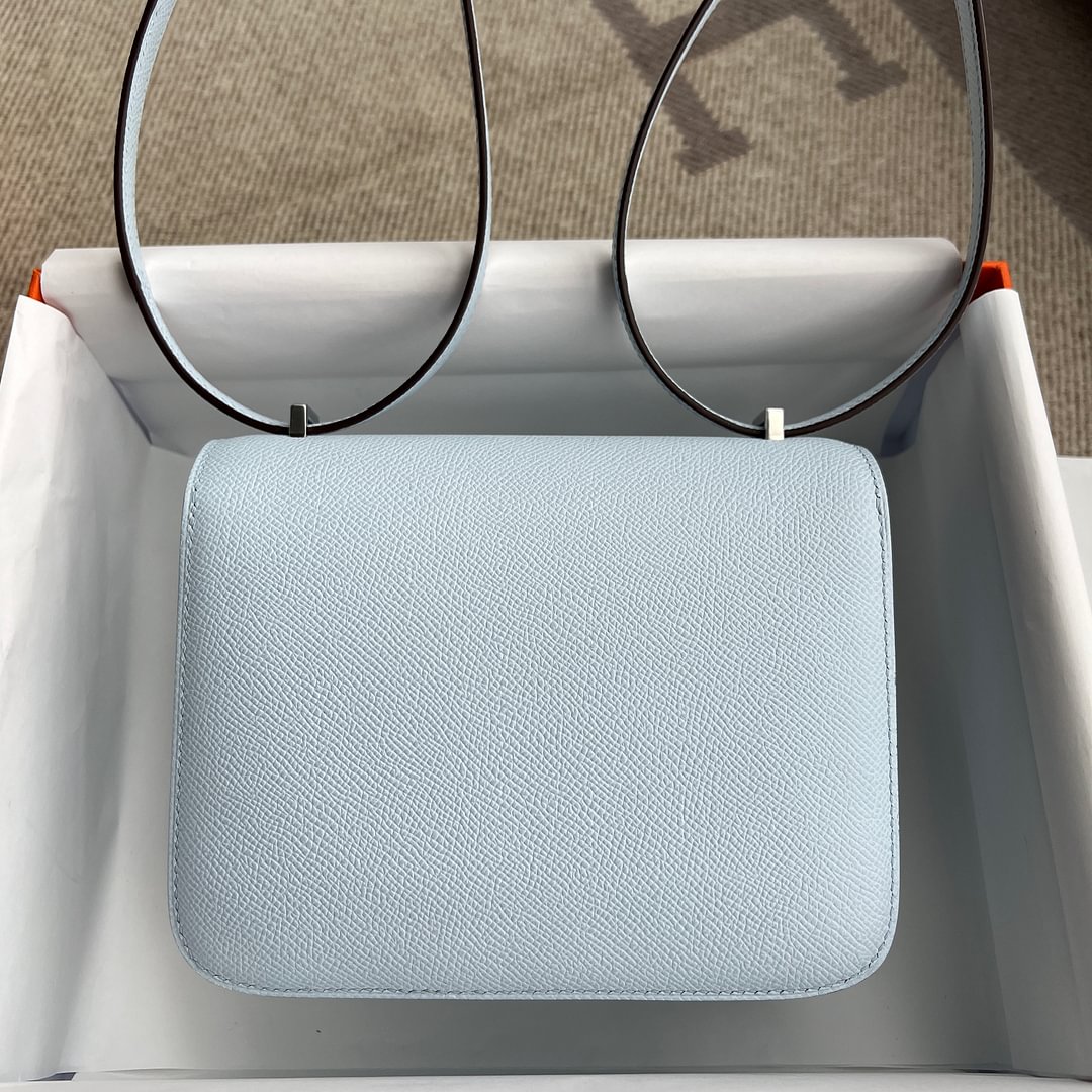 Constance 18CM Epsom T0 Bleu Brume PHW