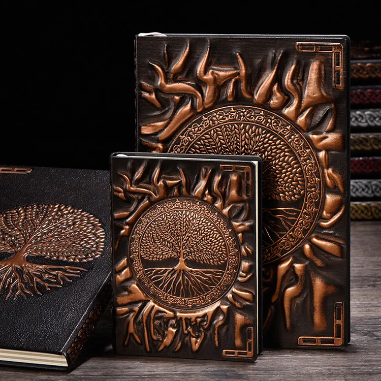 Olivenorma A5 A6 Size Tree Of Life Embossed Notebook
