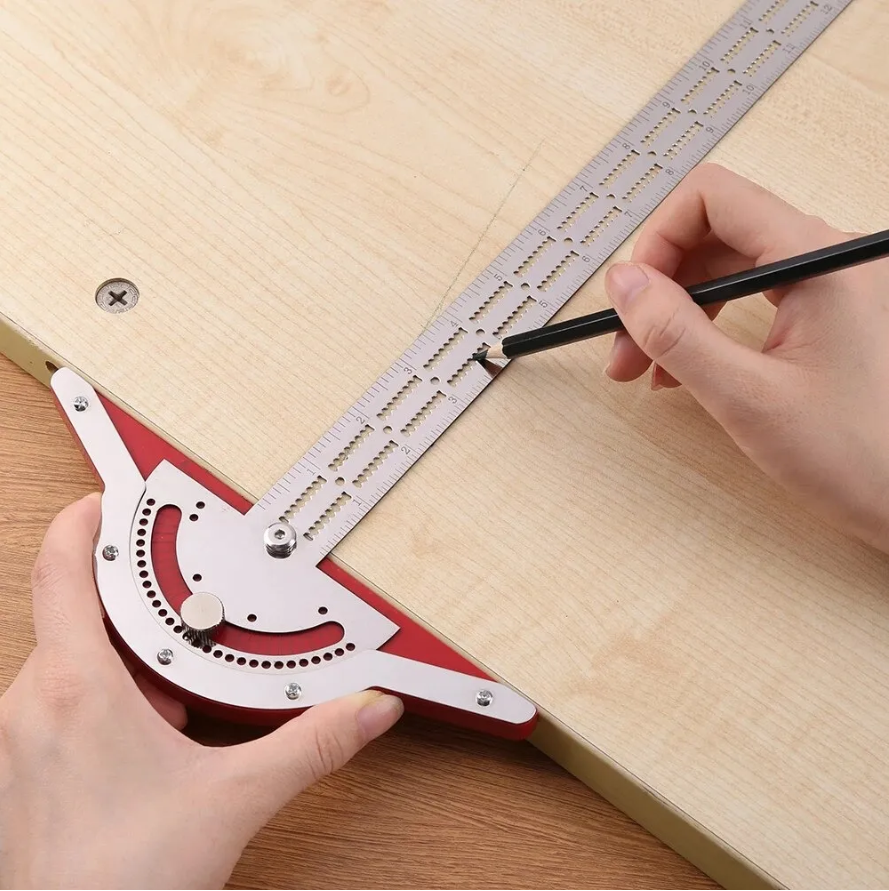 T-Shaped Woodworking Scriber Measuring Tool