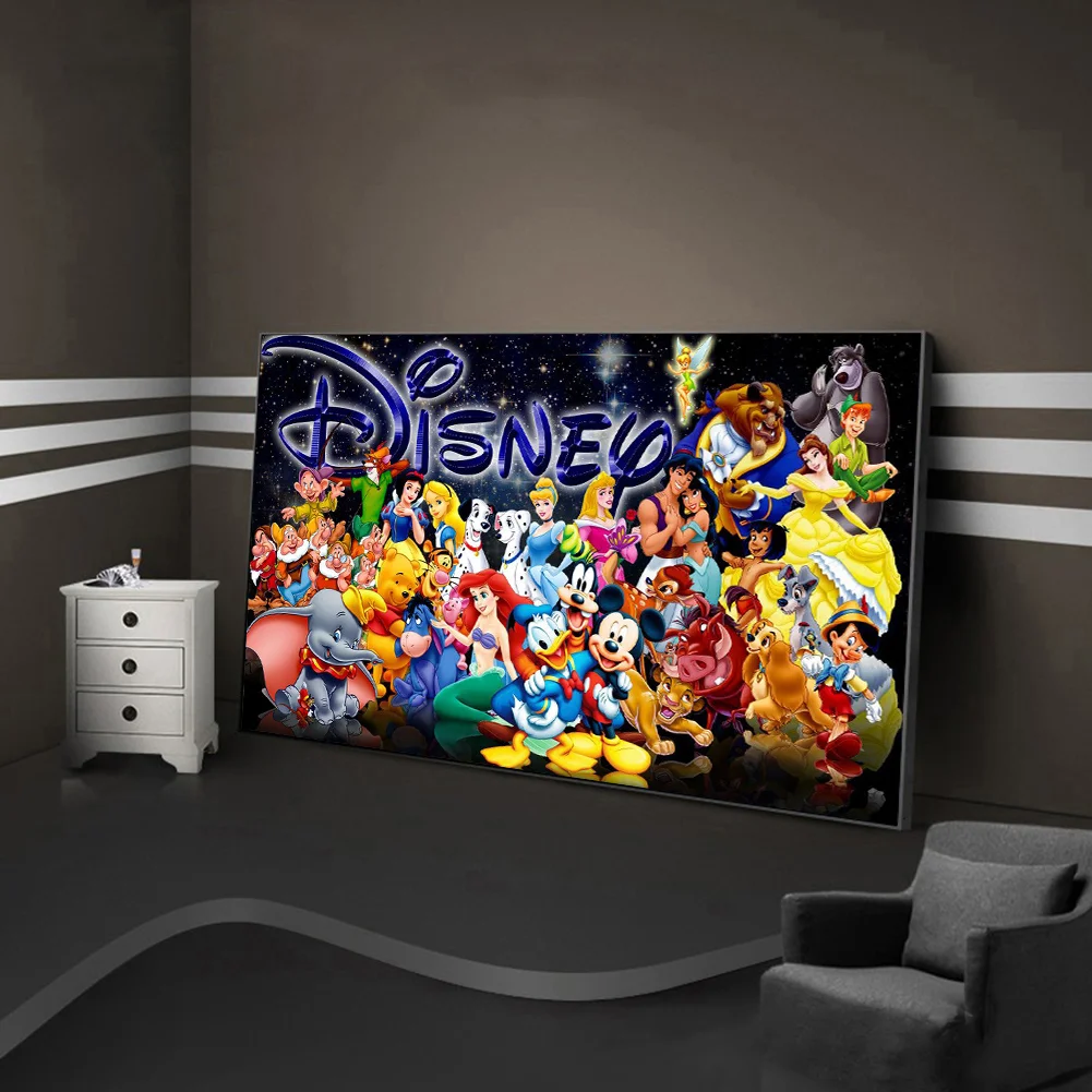 Diamond Painting - Full Round Drill - Disney Characters(75*45cm)