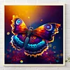 Diamond Painting-Round AB Drill Butterfly(35*35CM)