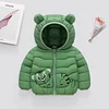 Kid Baby Boy Girl Hooded Down Cotton-padded Jacket Coat