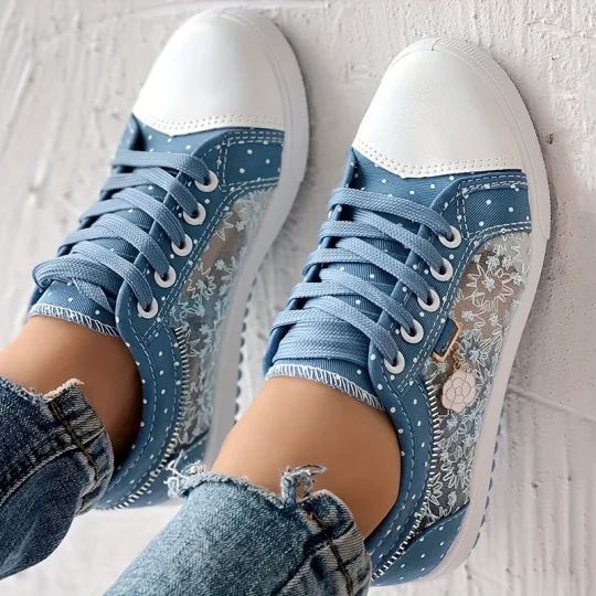 Women's Casual Breathable Slip On Orthopaedic Walking Sneakers