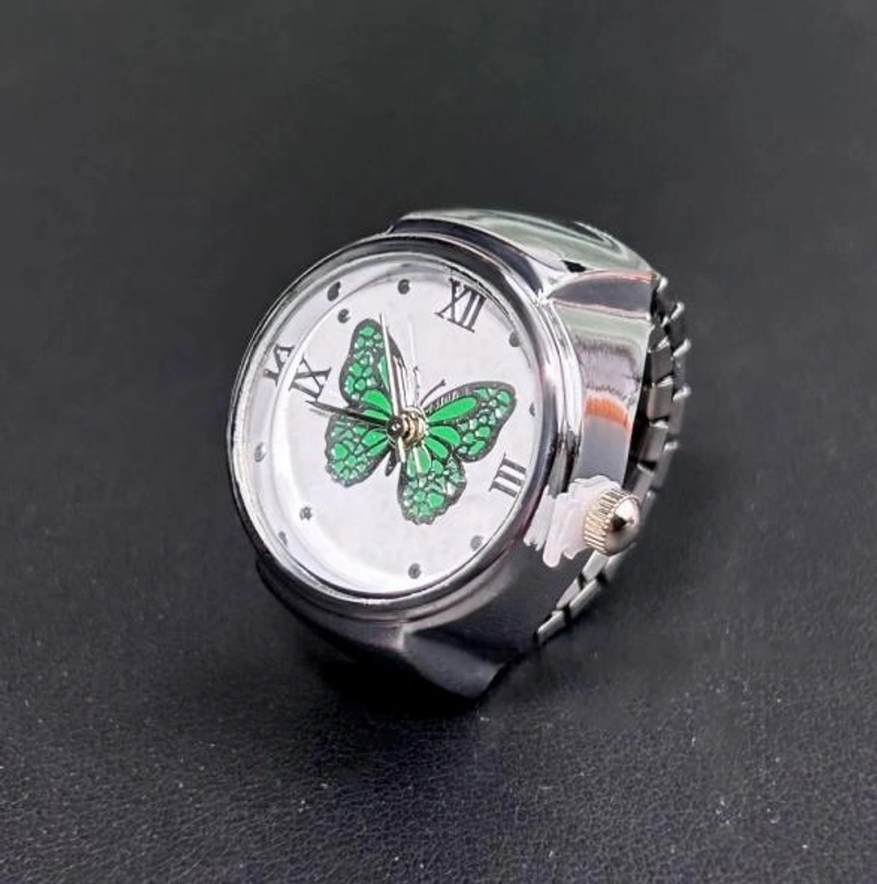 Sweet Butterfly Quartz Watch Rings Women’s Watches