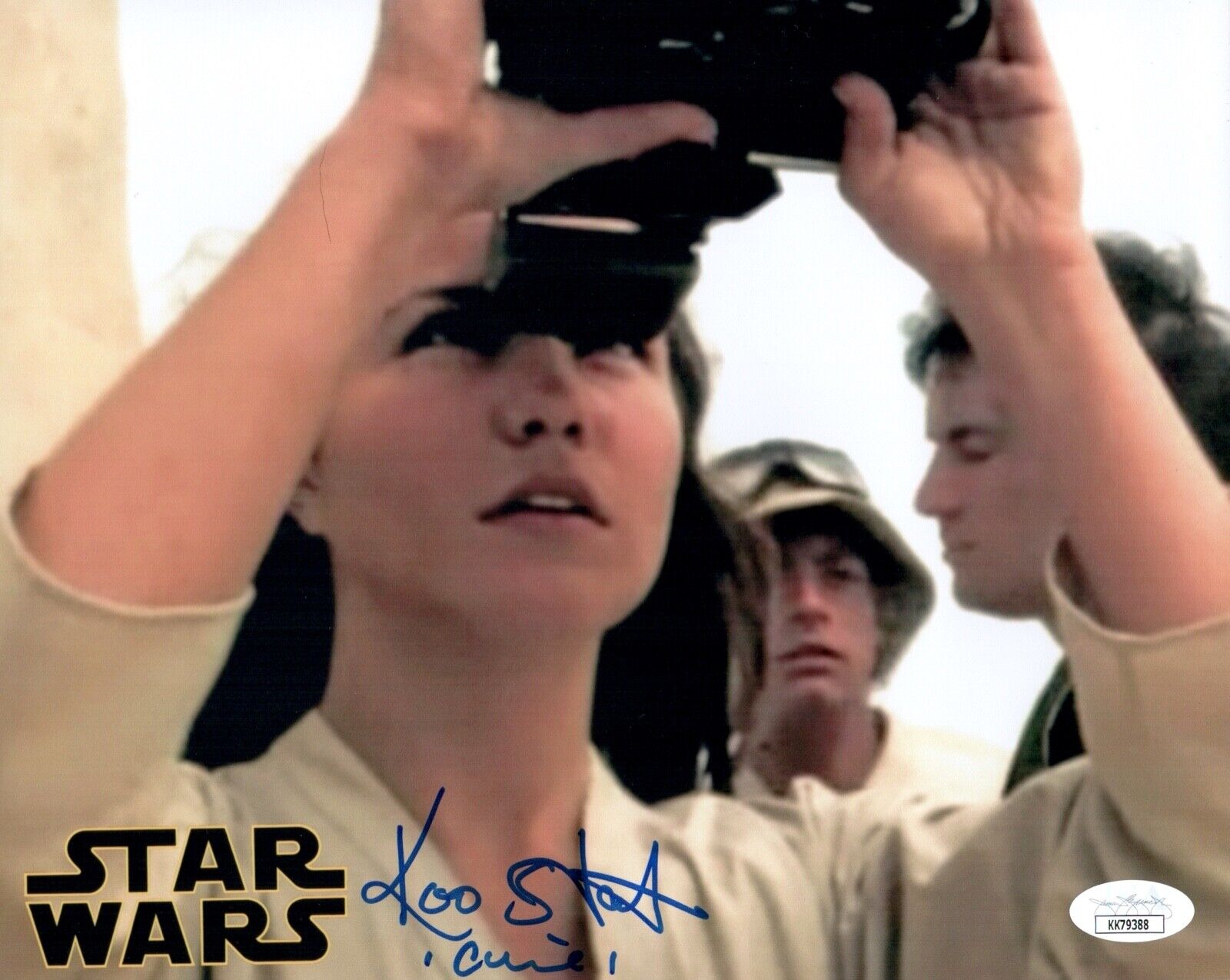 KOO STARK Signed 8x10 Photo Poster painting STAR WARS A NEW HOPE CUTSCENE Autograph JSA COA Cert