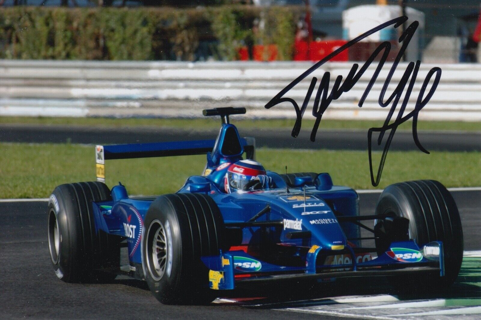 TOMAS ENGE HAND SIGNED 6X4 Photo Poster painting - FORMULA 1 AUTOGRAPH - F1 2.