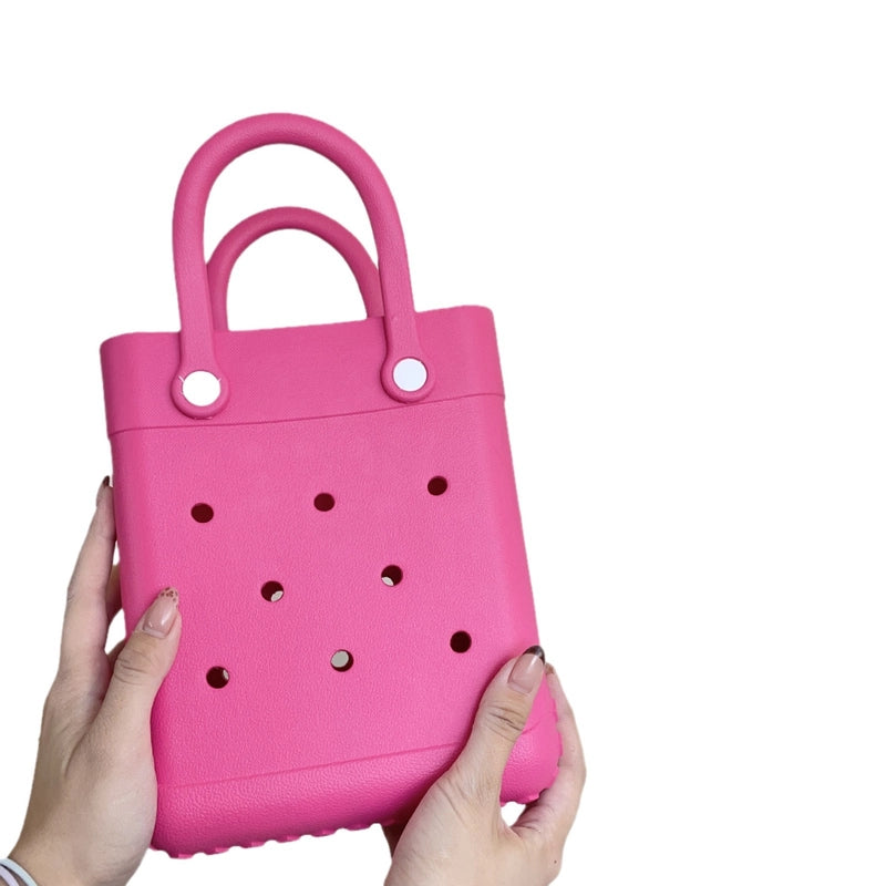 Women’s EVA Solid Color Streetwear Square Open Square Bag