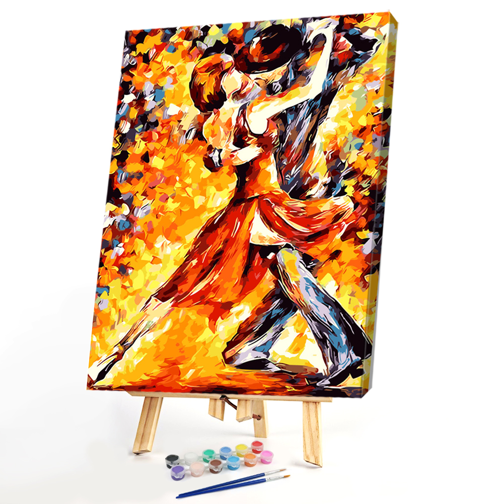 

40*50CM - Paint By Numbers - Dancers, 501 Original