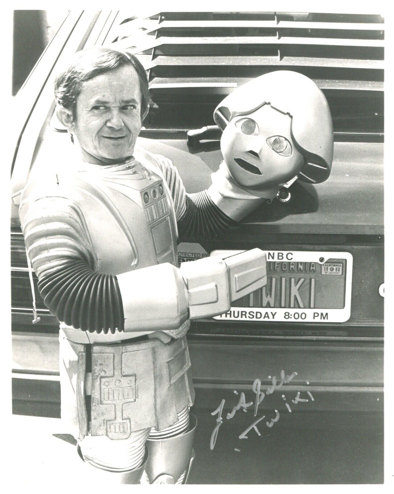 Actor Felix Silla signed BUCK ROGERS 8x10 TV series Photo Poster painting