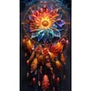 (40*70cm)Dream Catcher - Full Round Drill Diamond Painting