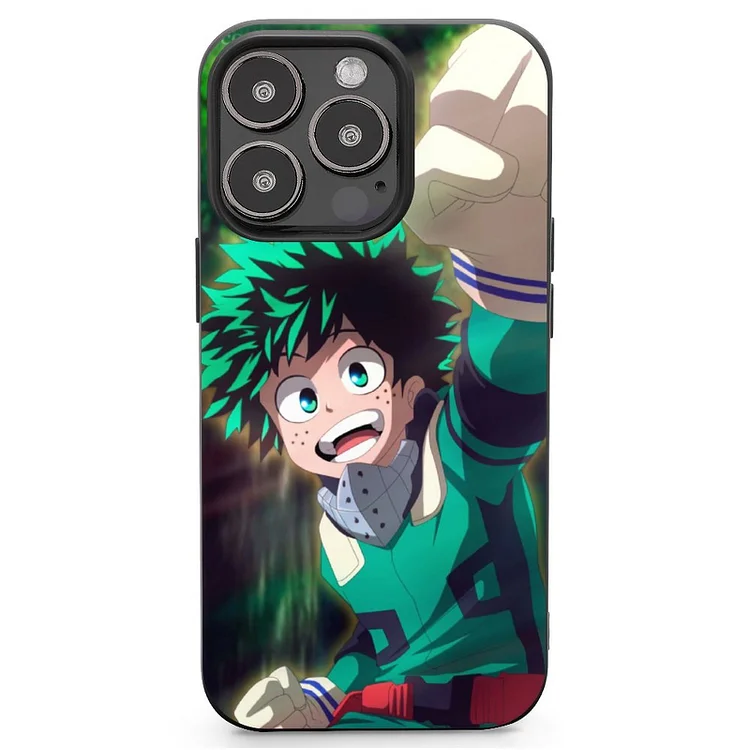 Izuku Midoriya Anime My Hero Academia Phone Case(16) Mobile Phone Shell IPhone 13 and iPhone14 Pro Max and IPhone 15 Plus Case - Heather Prints Shirts