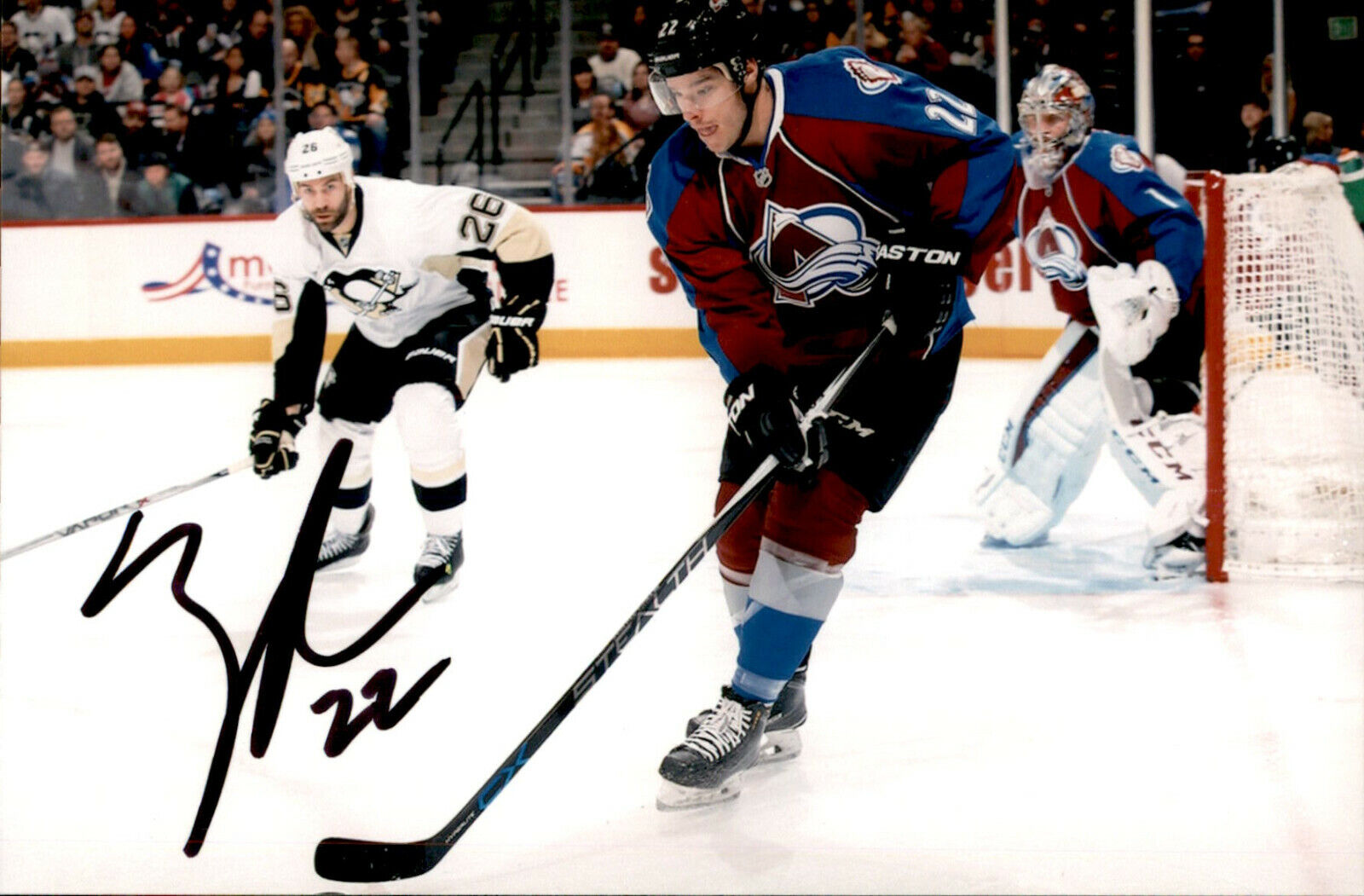 Zach Redmond SIGNED 4x6 Photo Poster painting COLORADO AVALANCHE #2