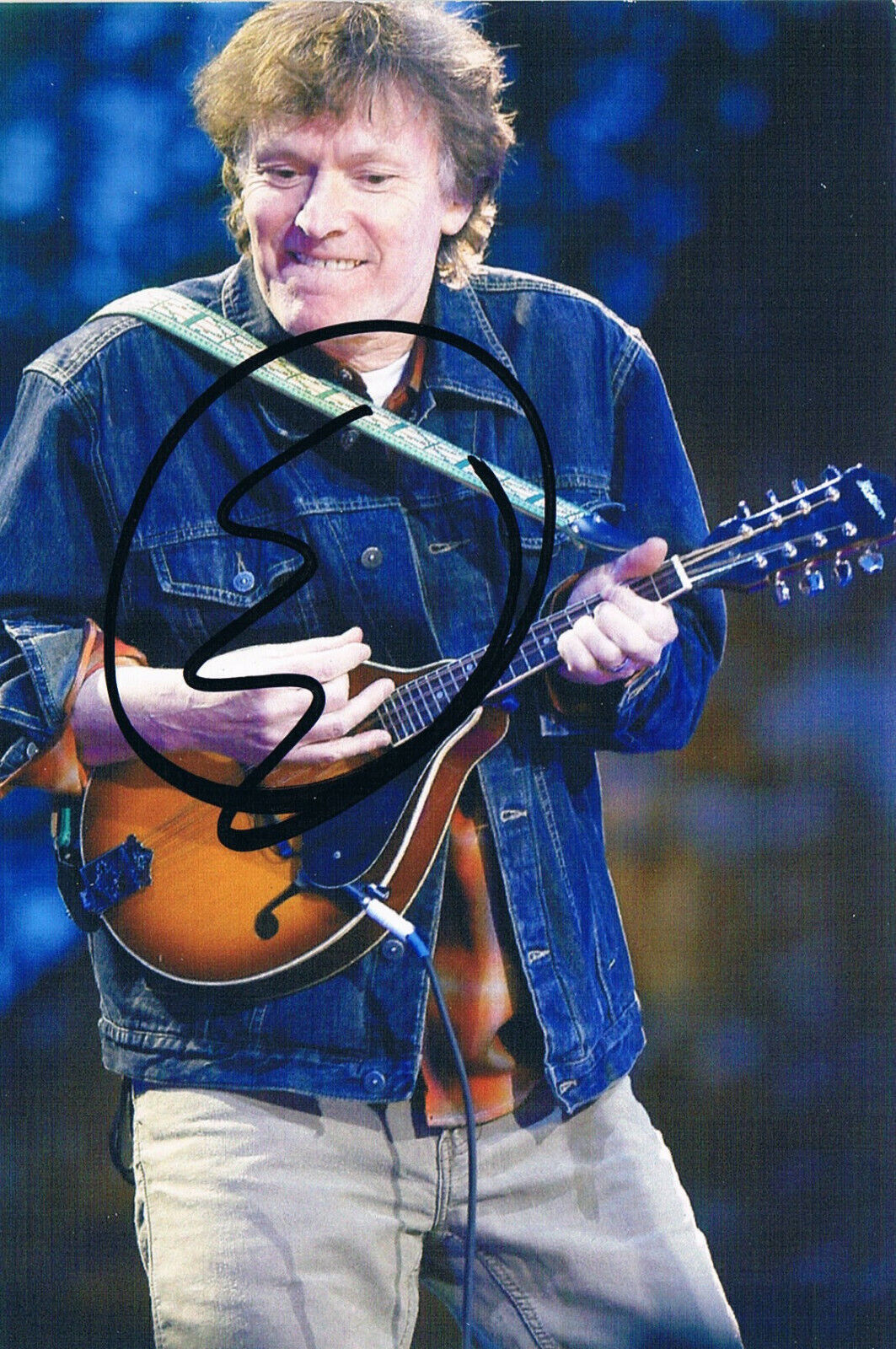 Steve Winwood 1948- genuine autograph signed 4x6