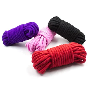 5/10m Sex Slave Bondage Rope Soft Cotton Knitted Rope Bdsm Restraint For Couple