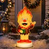 Glowing Snow Miser Figure Classic Unique Look for Outdoor Lawn Porch Decor