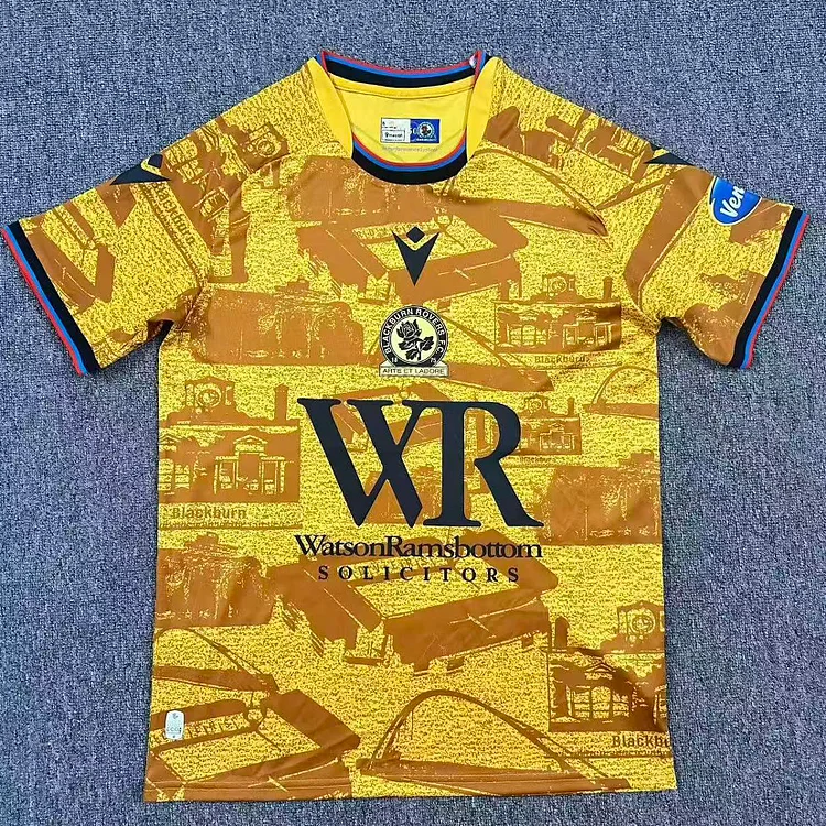 【S~4XL】Blackburn Rovers 25/26 Away Jersey