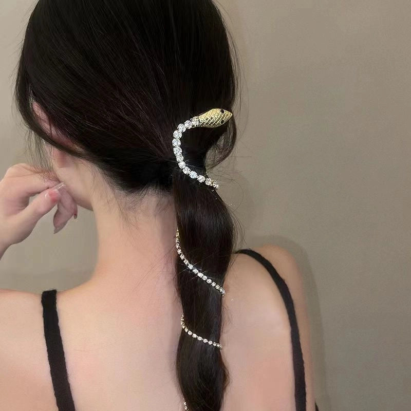 Women’s Minimalist Snake Alloy Plating Hair Clip