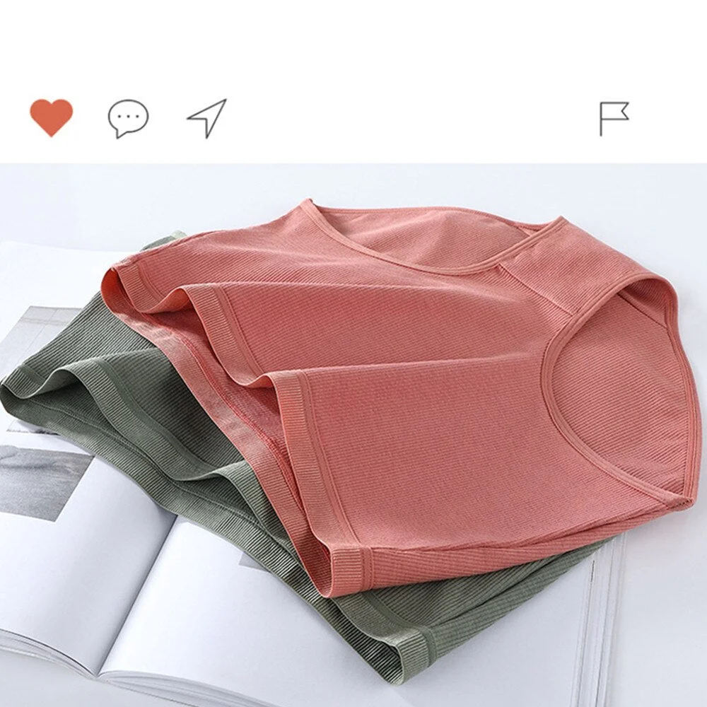 High Waist Panties For Women Cotton Sexy Seamless Briefs Underwear Solid Body Shaper Breathable Comfort Female Intimates Fashion