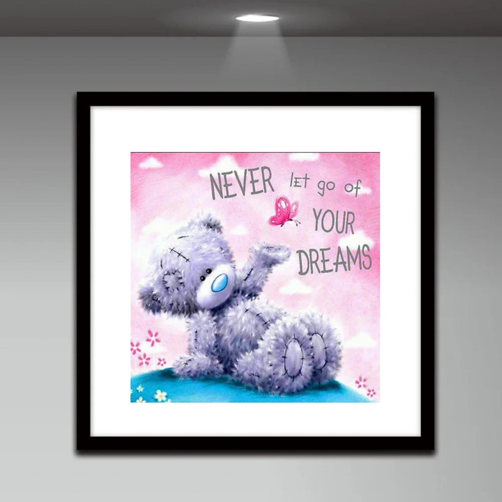 Diamond Painting - Full Round Drill - Dream Bear(30*30cm)